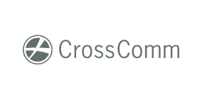 Amplifi + Tipscode brand partner Crosscomm logo